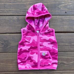 Carhartt - Pink Camp Fleece Vest